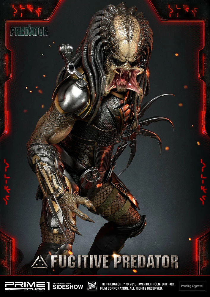 New ๐ Fugitive Predator Statue By Prime 1 Studio 1:4 Scale - The Predator ๐ฅฐ 12 Fugitive Predator Statue By Prime 1 Studio 1:4 Scale - The Predator
