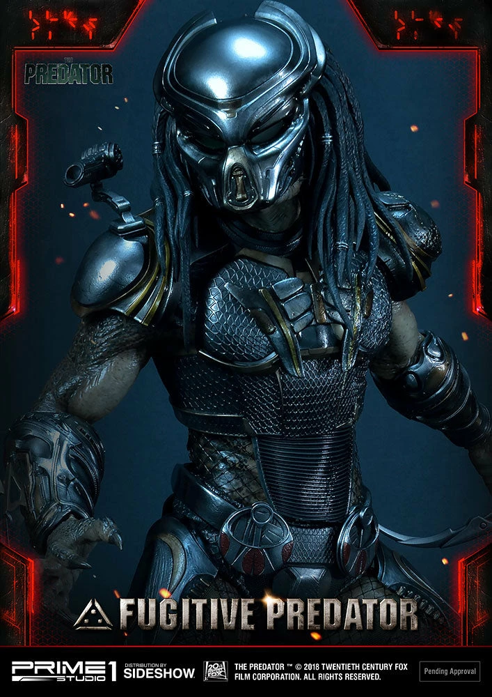 New ๐ Fugitive Predator Statue By Prime 1 Studio 1:4 Scale - The Predator ๐ฅฐ 15 Fugitive Predator Statue By Prime 1 Studio 1:4 Scale - The Predator