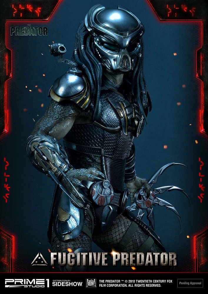 New ๐ Fugitive Predator Statue By Prime 1 Studio 1:4 Scale - The Predator ๐ฅฐ 14 Fugitive Predator Statue By Prime 1 Studio 1:4 Scale - The Predator