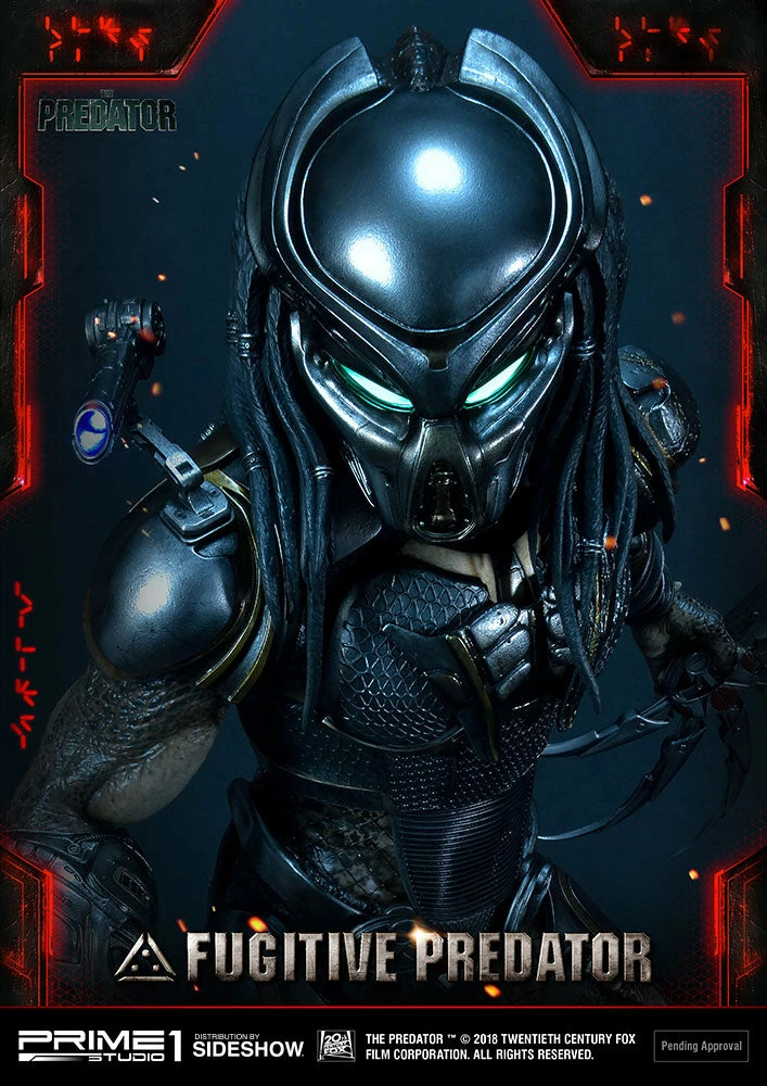 New ๐ Fugitive Predator Statue By Prime 1 Studio 1:4 Scale - The Predator ๐ฅฐ 18 Fugitive Predator Statue By Prime 1 Studio 1:4 Scale - The Predator