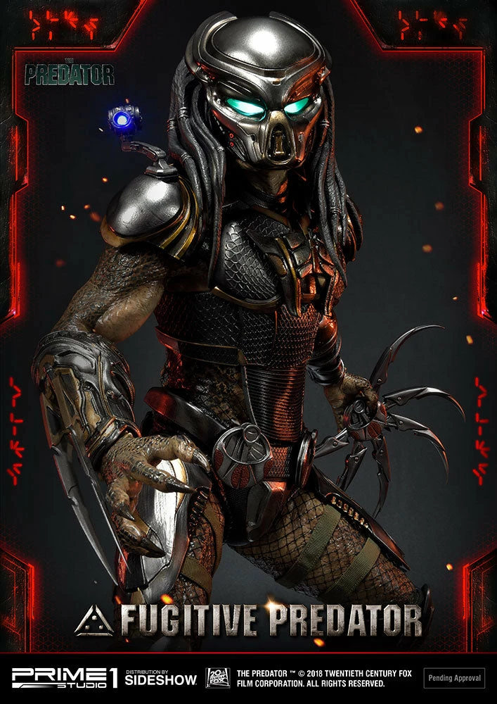 New ๐ Fugitive Predator Statue By Prime 1 Studio 1:4 Scale - The Predator ๐ฅฐ 19 Fugitive Predator Statue By Prime 1 Studio 1:4 Scale - The Predator