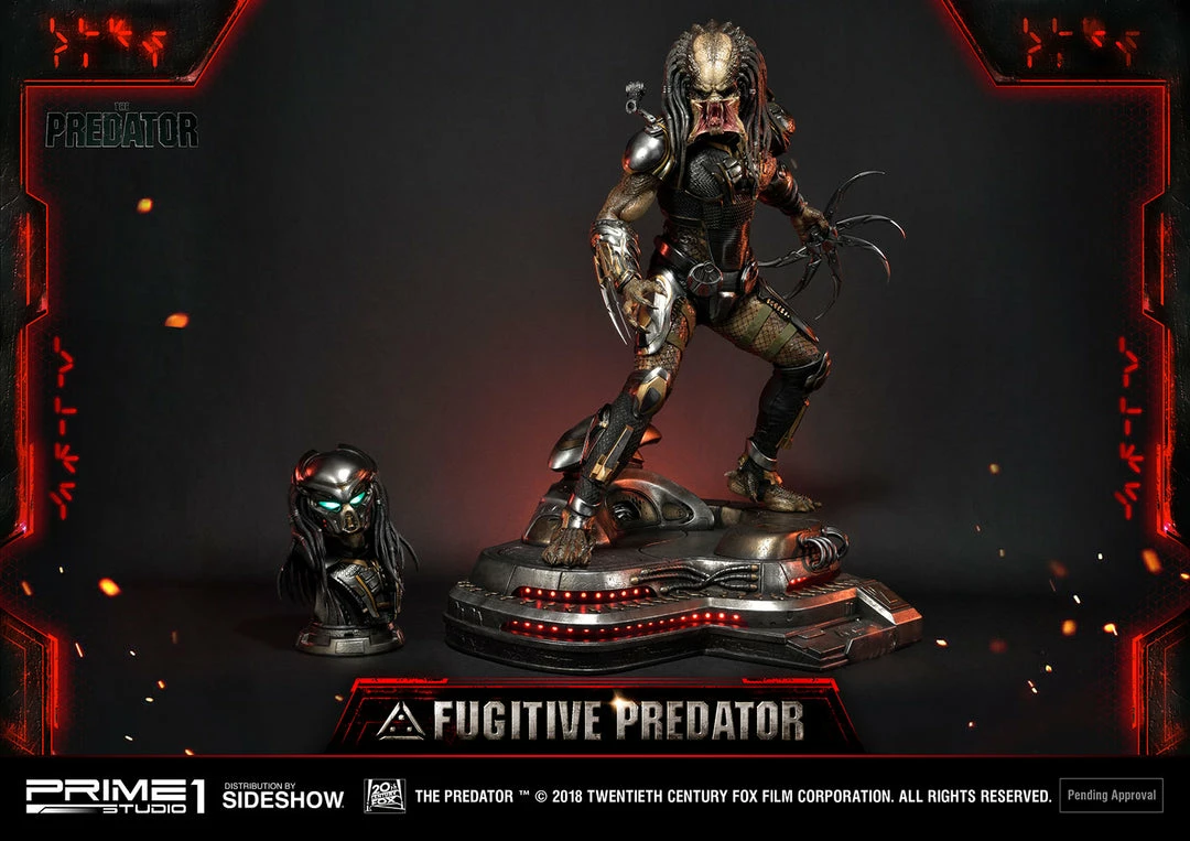 New ๐ Fugitive Predator Statue By Prime 1 Studio 1:4 Scale - The Predator ๐ฅฐ 32 Fugitive Predator Statue By Prime 1 Studio 1:4 Scale - The Predator