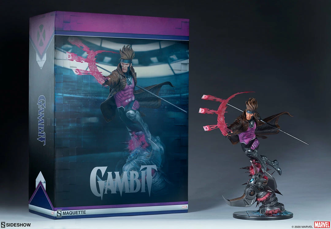 Wholesale ❤️ Gambit Maquette By Sideshow Collectibles X-Men ✨ 31 Gambit Maquette By Sideshow Collectibles X-Men
