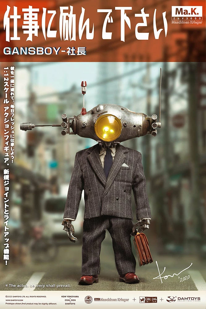 Cheap ⌛ Gans Boy Action Figure By Damtoys COALDOG X Kow Yokoyama ❤️ 3 Gans Boy Action Figure By Damtoys COALDOG X Kow Yokoyama