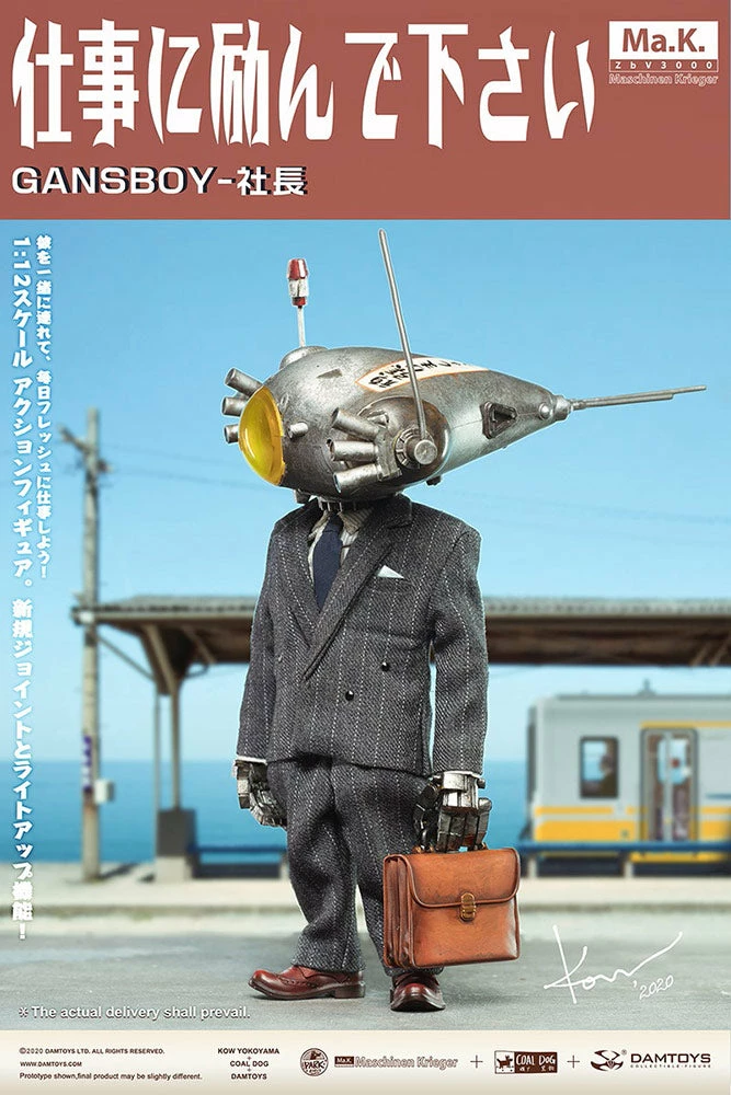 Cheap ⌛ Gans Boy Action Figure By Damtoys COALDOG X Kow Yokoyama ❤️ 11 Gans Boy Action Figure By Damtoys COALDOG X Kow Yokoyama