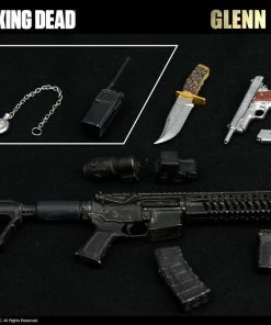 Glenn Rhee Deluxe Version Sixth Scale Figure By Threezero The Walking Dead