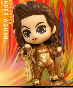 Golden Armor Wonder Woman Collectible Figure By Hot Toys Wonder Woman 1984 - Cosbaby(S) Series