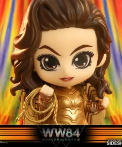 Golden Armor Wonder Woman Collectible Figure By Hot Toys Wonder Woman 1984 - Cosbaby(S) Series