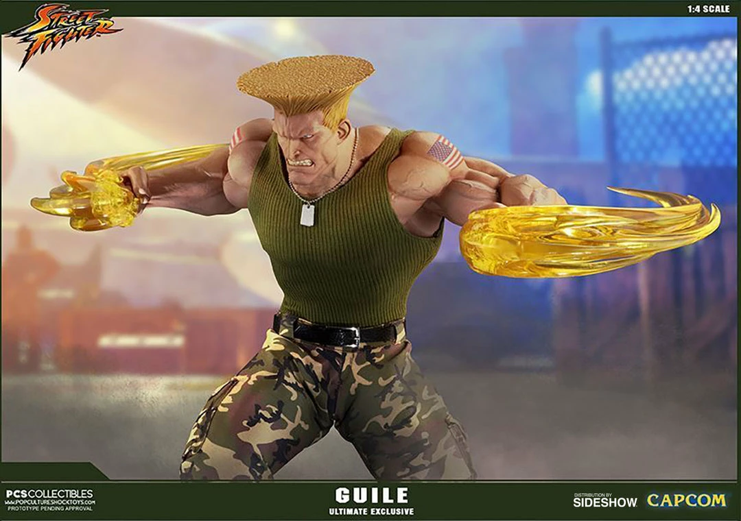 Wholesale 🔔 Guile Ultimate By PCS Collectibles - Street Fighter 🎁 5 Guile Ultimate By PCS Collectibles - Street Fighter