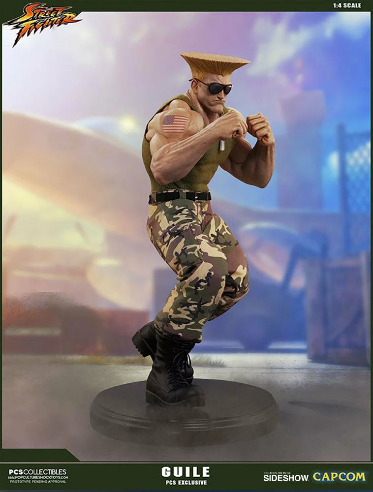 Wholesale 🔔 Guile Ultimate By PCS Collectibles - Street Fighter 🎁 3 Guile Ultimate By PCS Collectibles - Street Fighter