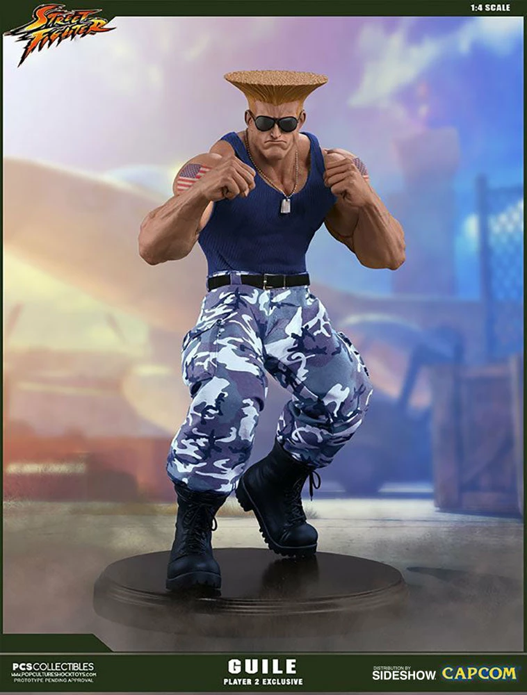 Wholesale 🔔 Guile Ultimate By PCS Collectibles - Street Fighter 🎁 2 Guile Ultimate By PCS Collectibles - Street Fighter