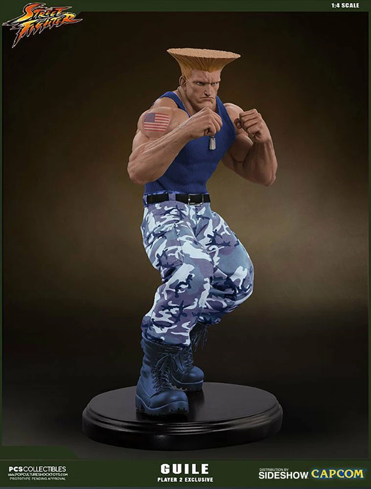 Wholesale 🔔 Guile Ultimate By PCS Collectibles - Street Fighter 🎁 8 Guile Ultimate By PCS Collectibles - Street Fighter
