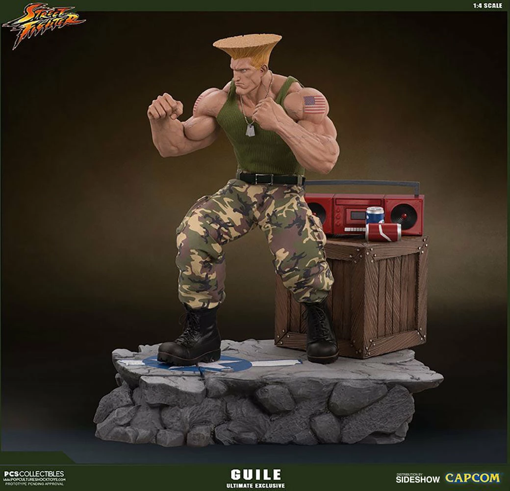 Wholesale 🔔 Guile Ultimate By PCS Collectibles - Street Fighter 🎁 4 Guile Ultimate By PCS Collectibles - Street Fighter