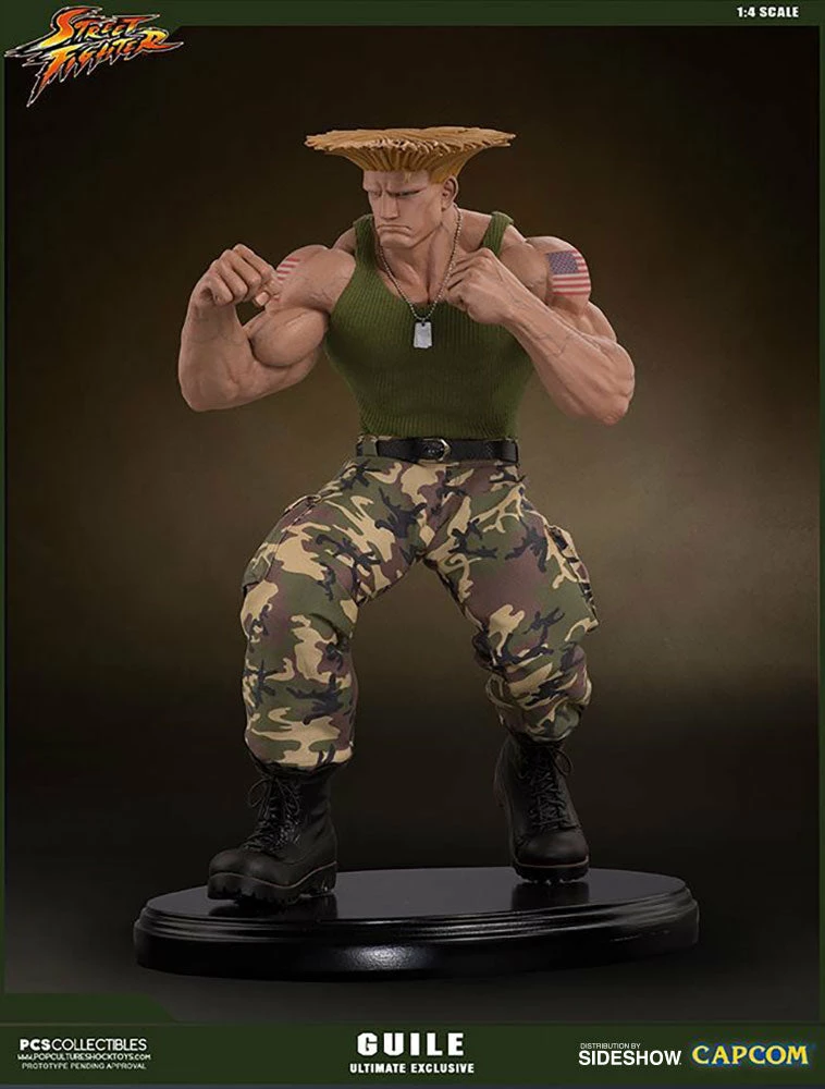 Wholesale 🔔 Guile Ultimate By PCS Collectibles - Street Fighter 🎁 22 Guile Ultimate By PCS Collectibles - Street Fighter