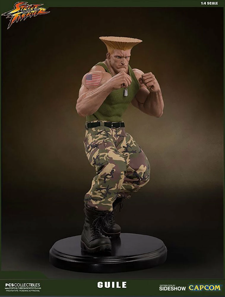 Wholesale 🔔 Guile Ultimate By PCS Collectibles - Street Fighter 🎁 20 Guile Ultimate By PCS Collectibles - Street Fighter