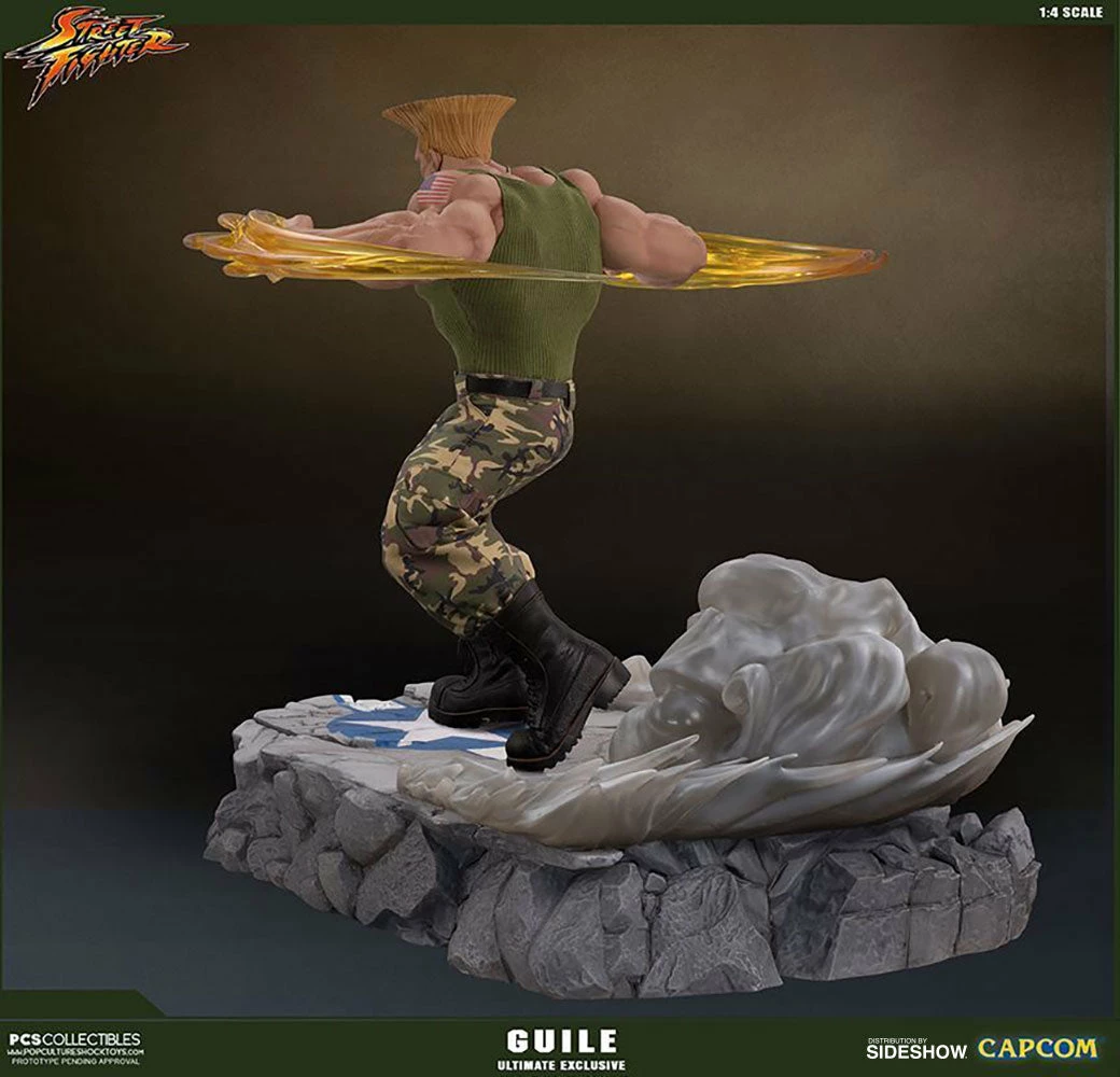 Wholesale 🔔 Guile Ultimate By PCS Collectibles - Street Fighter 🎁 17 Guile Ultimate By PCS Collectibles - Street Fighter
