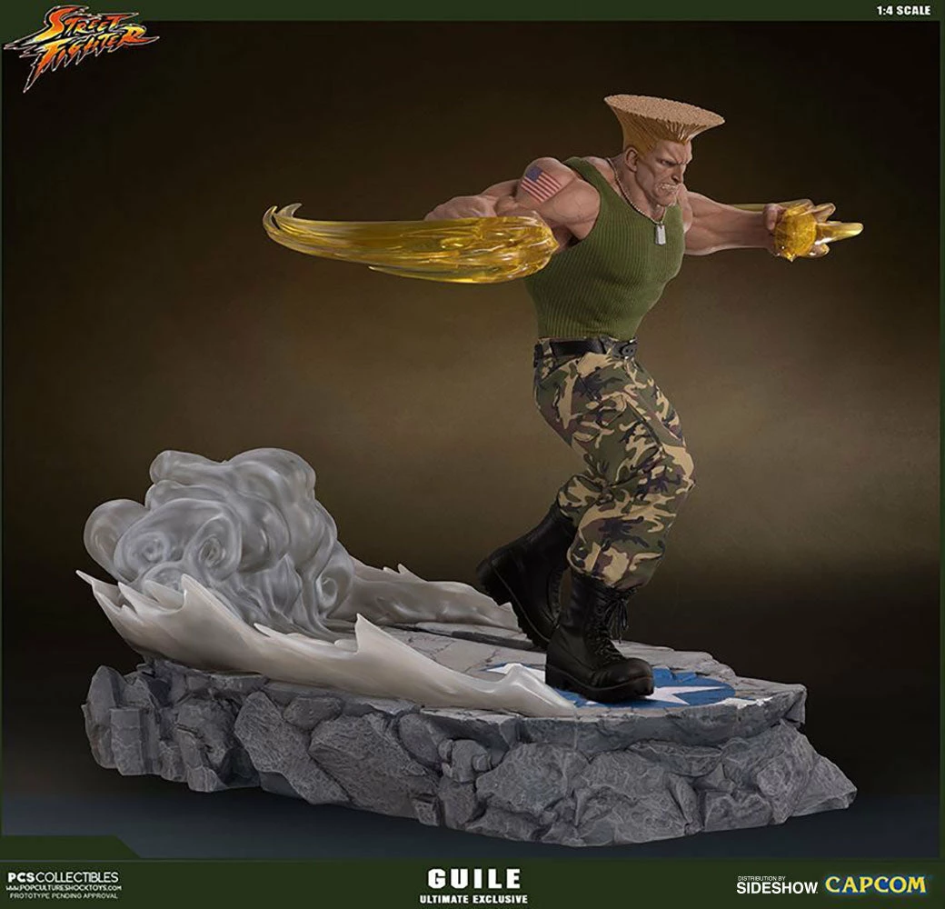 Wholesale 🔔 Guile Ultimate By PCS Collectibles - Street Fighter 🎁 16 Guile Ultimate By PCS Collectibles - Street Fighter