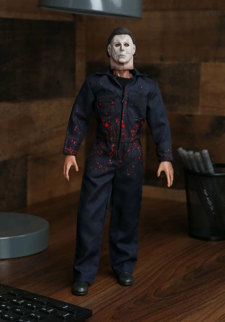 Discount 🔔 Fun.com 🎃 Halloween 1978 Michael Myers Blood Variant 12" Collectible Action Figure Cosplay, 🎃 Halloween Costumes 😀 1 Fun.com Halloween 1978 Michael Myers Blood Variant 12" Collectible Action Figure Cosplay, Halloween Costumes
