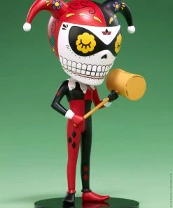 Promo 😉 Harley Quinn Calavera Designer Collectible Toy By Unruly Industries™ By Jose Pulido 💯 32 Harley Quinn Calavera Designer Collectible Toy By Unruly Industries™ By Jose Pulido