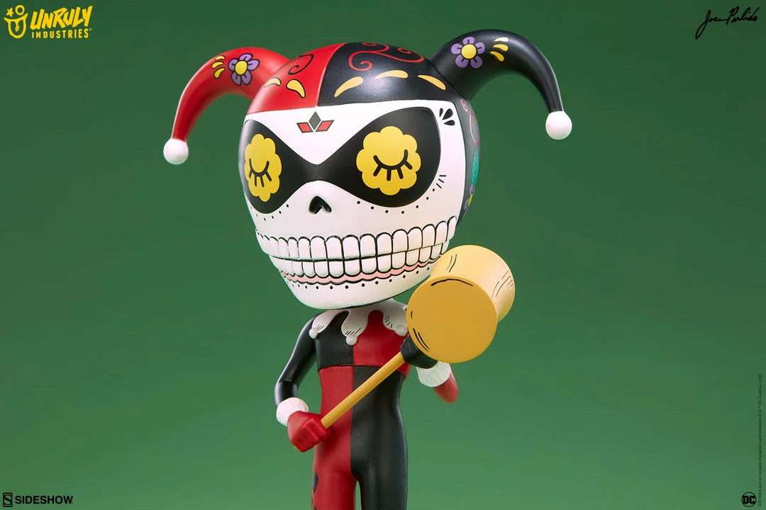 Promo 😉 Harley Quinn Calavera Designer Collectible Toy By Unruly Industries™ By Jose Pulido 💯 4 Harley Quinn Calavera Designer Collectible Toy By Unruly Industries™ By Jose Pulido