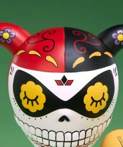 Promo 😉 Harley Quinn Calavera Designer Collectible Toy By Unruly Industries™ By Jose Pulido 💯 50 Harley Quinn Calavera Designer Collectible Toy By Unruly Industries™ By Jose Pulido