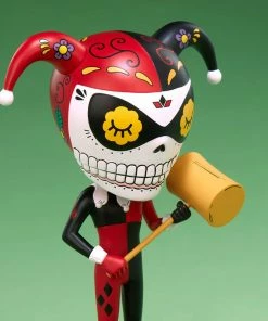 Promo 😉 Harley Quinn Calavera Designer Collectible Toy By Unruly Industries™ By Jose Pulido 💯 33 Harley Quinn Calavera Designer Collectible Toy By Unruly Industries™ By Jose Pulido