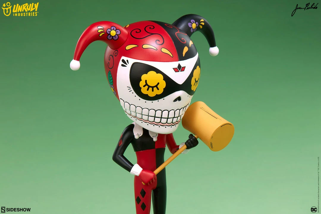 Promo 😉 Harley Quinn Calavera Designer Collectible Toy By Unruly Industries™ By Jose Pulido 💯 7 Harley Quinn Calavera Designer Collectible Toy By Unruly Industries™ By Jose Pulido