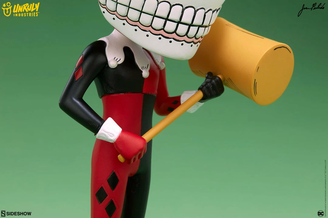 Promo 😉 Harley Quinn Calavera Designer Collectible Toy By Unruly Industries™ By Jose Pulido 💯 25 Harley Quinn Calavera Designer Collectible Toy By Unruly Industries™ By Jose Pulido