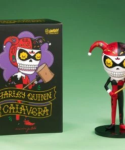 Promo 😉 Harley Quinn Calavera Designer Collectible Toy By Unruly Industries™ By Jose Pulido 💯 40 Harley Quinn Calavera Designer Collectible Toy By Unruly Industries™ By Jose Pulido