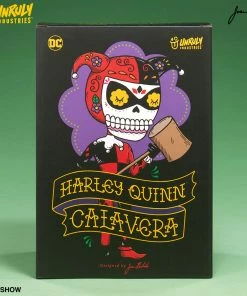 Promo 😉 Harley Quinn Calavera Designer Collectible Toy By Unruly Industries™ By Jose Pulido 💯 42 Harley Quinn Calavera Designer Collectible Toy By Unruly Industries™ By Jose Pulido
