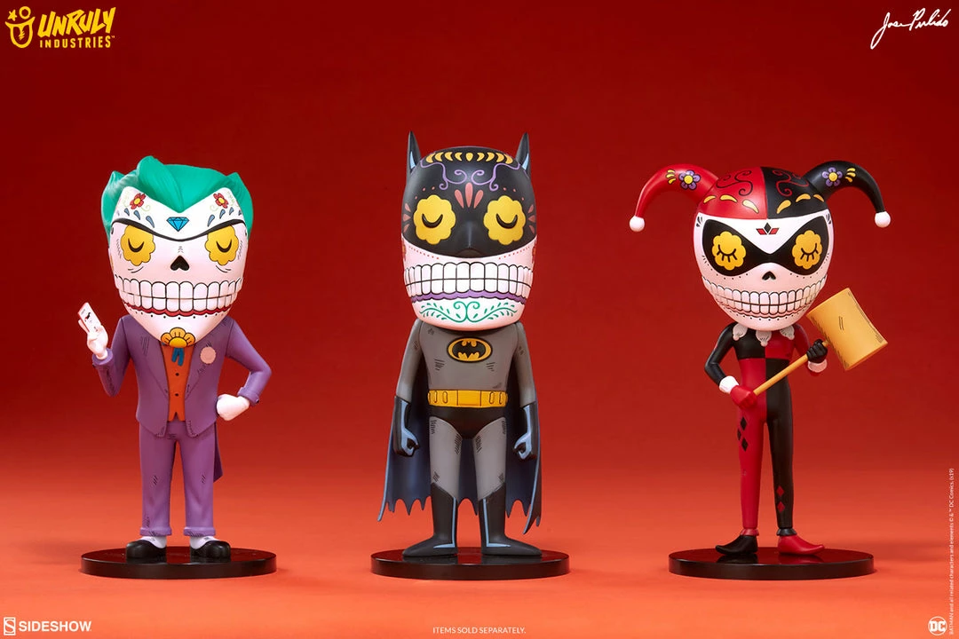 Promo 😉 Harley Quinn Calavera Designer Collectible Toy By Unruly Industries™ By Jose Pulido 💯 18 Harley Quinn Calavera Designer Collectible Toy By Unruly Industries™ By Jose Pulido