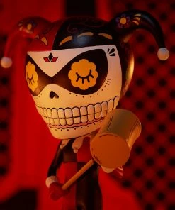 Promo 😉 Harley Quinn Calavera Designer Collectible Toy By Unruly Industries™ By Jose Pulido 💯 49 Harley Quinn Calavera Designer Collectible Toy By Unruly Industries™ By Jose Pulido