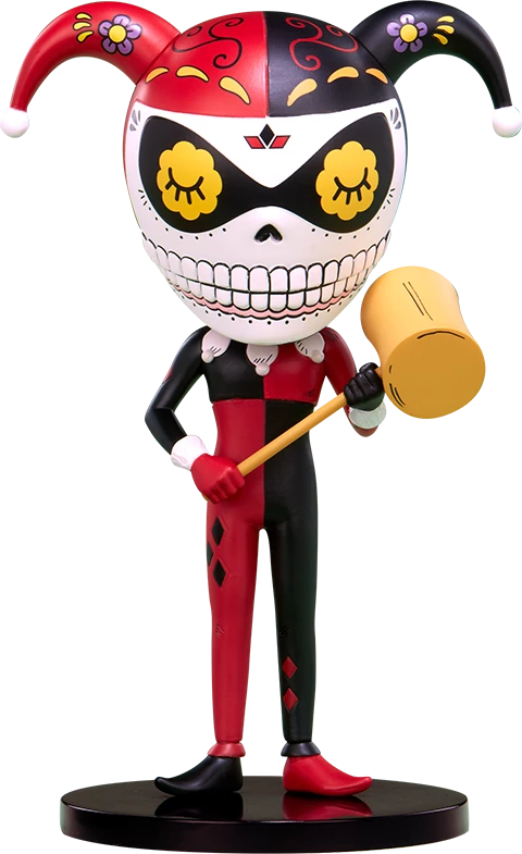 Promo 😉 Harley Quinn Calavera Designer Collectible Toy By Unruly Industries™ By Jose Pulido 💯 1 Harley Quinn Calavera Designer Collectible Toy By Unruly Industries™ By Jose Pulido