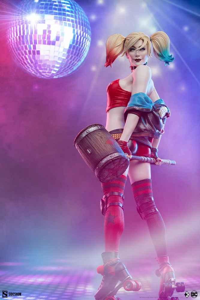Brand new 🔔 Harley Quinn: Hell On Wheels Premium Format™ Figure By Sideshow Collectibles Premium Collection 🔔 3 Harley Quinn: Hell On Wheels Premium Format™ Figure By Sideshow Collectibles Premium Collection