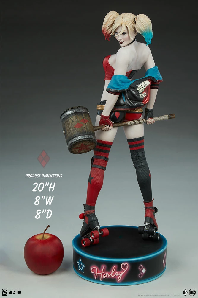 Brand new 🔔 Harley Quinn: Hell On Wheels Premium Format™ Figure By Sideshow Collectibles Premium Collection 🔔 9 Harley Quinn: Hell On Wheels Premium Format™ Figure By Sideshow Collectibles Premium Collection