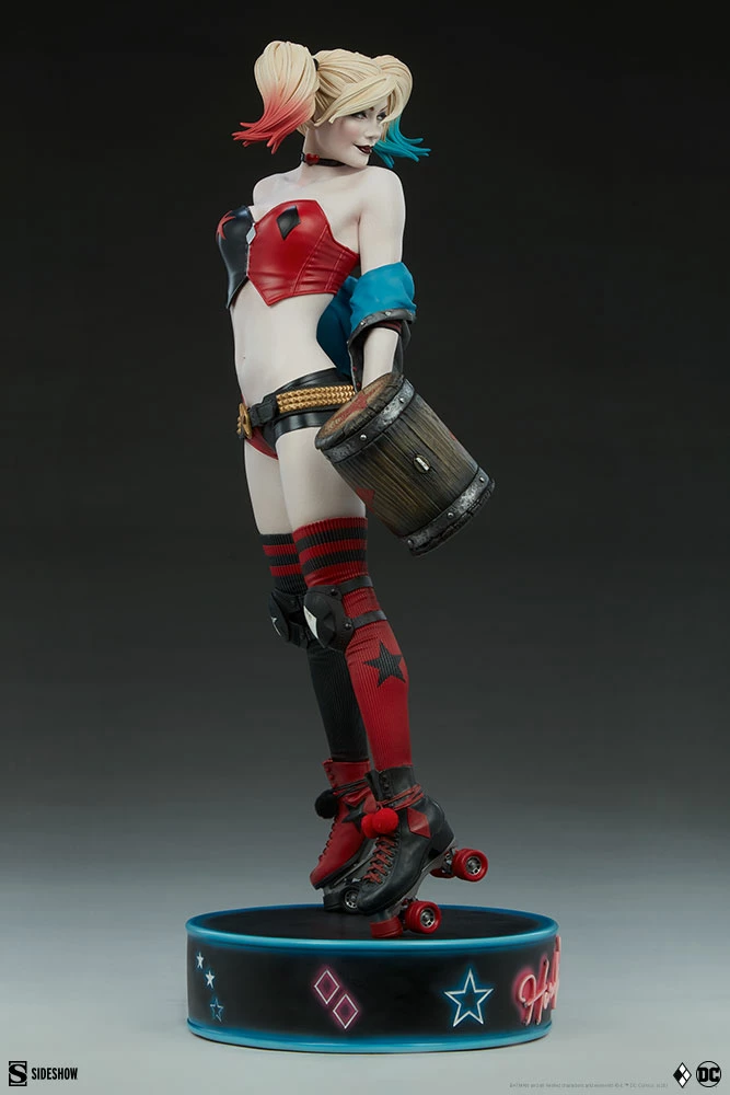 Brand new 🔔 Harley Quinn: Hell On Wheels Premium Format™ Figure By Sideshow Collectibles Premium Collection 🔔 6 Harley Quinn: Hell On Wheels Premium Format™ Figure By Sideshow Collectibles Premium Collection