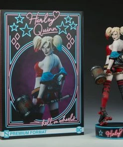 Brand new 🔔 Harley Quinn: Hell On Wheels Premium Format™ Figure By Sideshow Collectibles Premium Collection 🔔 37 Harley Quinn: Hell On Wheels Premium Format™ Figure By Sideshow Collectibles Premium Collection