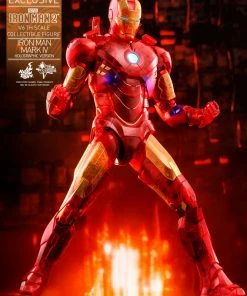 Hot Sale 😉 Iron Man Mark IV (Holographic Version) Sixth Scale Figure By Hot Toys Iron Man 2 - Movie Masterpiece Series 😉 17 Iron Man Mark IV (Holographic Version) Sixth Scale Figure By Hot Toys Iron Man 2 - Movie Masterpiece Series