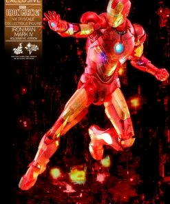 Hot Sale 😉 Iron Man Mark IV (Holographic Version) Sixth Scale Figure By Hot Toys Iron Man 2 - Movie Masterpiece Series 😉 22 Iron Man Mark IV (Holographic Version) Sixth Scale Figure By Hot Toys Iron Man 2 - Movie Masterpiece Series