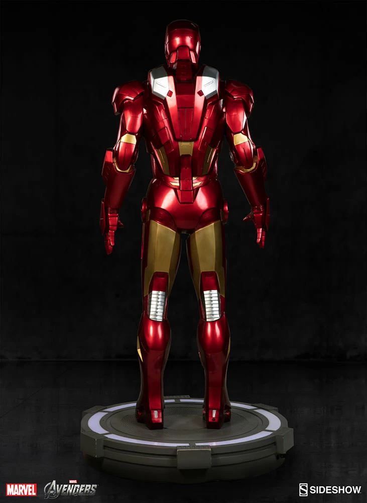 Hot Sale 😀 Iron Man Mark VII Life-Size Figure By Sideshow Collectibles 😉 8 Iron Man Mark VII Life-Size Figure By Sideshow Collectibles