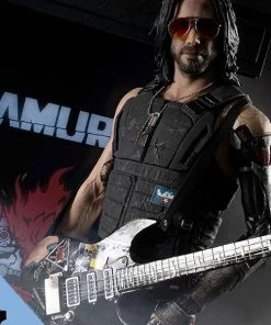 Hot Pop Stars And Celebrity's Johnny Silverhand Statue By PureArts 1:4 Scale Cyberpunk 2077