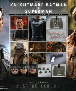 Knightmare Batman And Superman Sixth Scale Figure Set By Hot Toys Television Masterpiece Series - Zack Snyder's Justice League