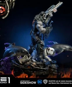 Lobo Deluxe Statue By Prime 1 Studio Injustice: Gods Among Us MARVEL COMICS
