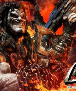 MARVEL COMICS Lobo Statue By Prime 1 Studio Injustice: Gods Among Us