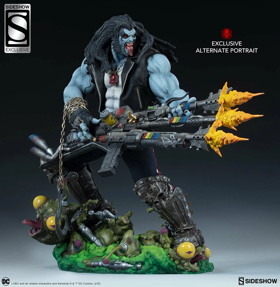 Brand new 😉 Lobo Maquette By Sideshow Collectibles 🌟 13 Lobo Maquette By Sideshow Collectibles