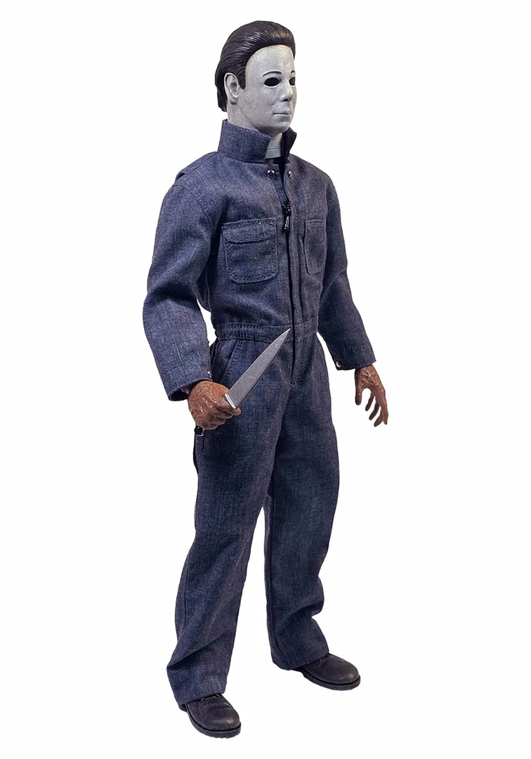 Discount 🔥 Fun.com 12" Michael Myers 🦇 Halloween 4 Collectible Action Figure Cosplay, 🦇 Halloween Costumes 😉 2 Fun.com 12" Michael Myers Halloween 4 Collectible Action Figure Cosplay, Halloween Costumes