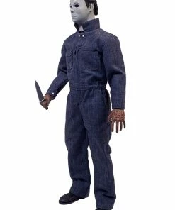 Discount 🔥 Fun.com 12" Michael Myers 🦇 Halloween 4 Collectible Action Figure Cosplay, 🦇 Halloween Costumes 😉 6 Fun.com 12
