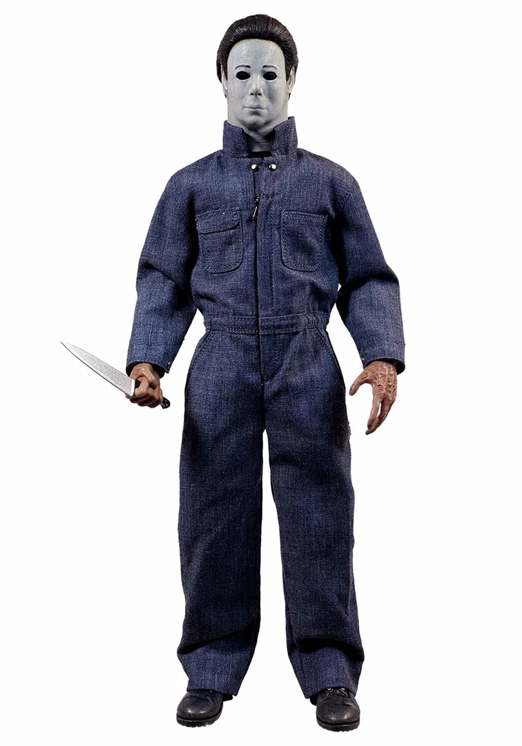 Discount 🔥 Fun.com 12" Michael Myers 🦇 Halloween 4 Collectible Action Figure Cosplay, 🦇 Halloween Costumes 😉 1 Fun.com 12" Michael Myers Halloween 4 Collectible Action Figure Cosplay, Halloween Costumes