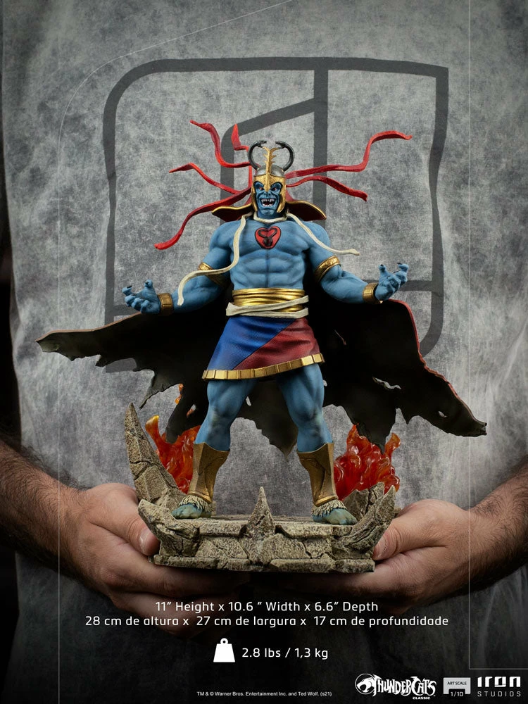 New 𧨠Mumm-Ra 1:10 Scale Statue By Iron Studios Art Scale 1:10 Thundercats π 8 Mumm-Ra 1:10 Scale Statue By Iron Studios Art Scale 1:10 Thundercats