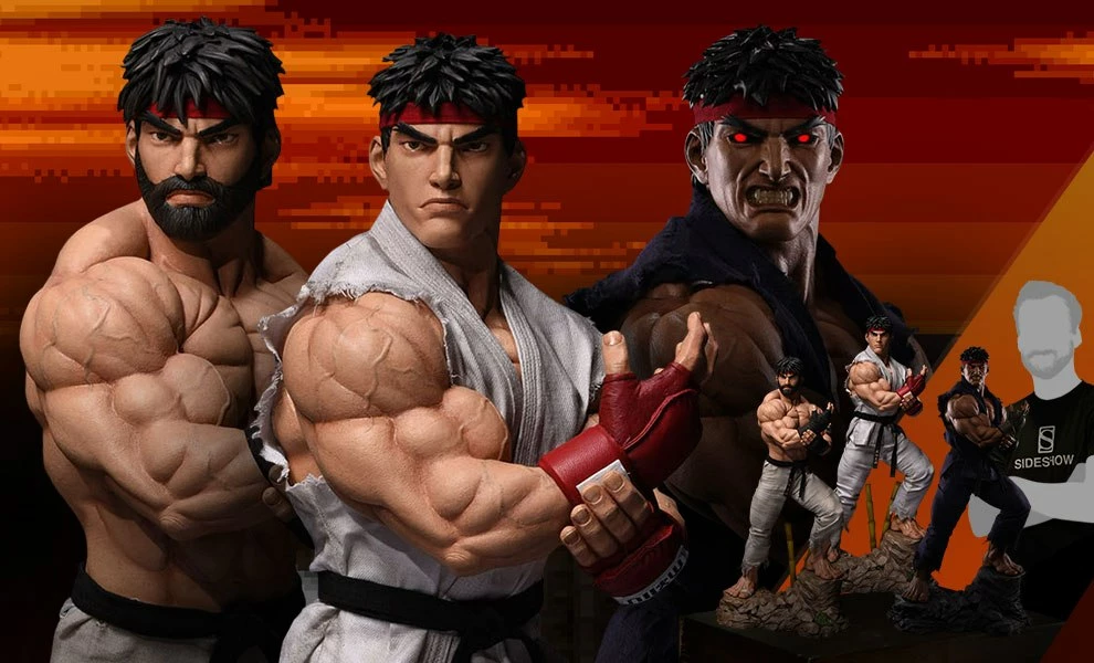 Wholesale 🔥 PCS Collectibles Ryu Evolution Collectible Set By PCS Set Of 3 Exclusives EXCLUSIVE -Street Fighter ✨ 1 PCS Collectibles Ryu Evolution Collectible Set By PCS Set Of 3 Exclusives EXCLUSIVE -Street Fighter